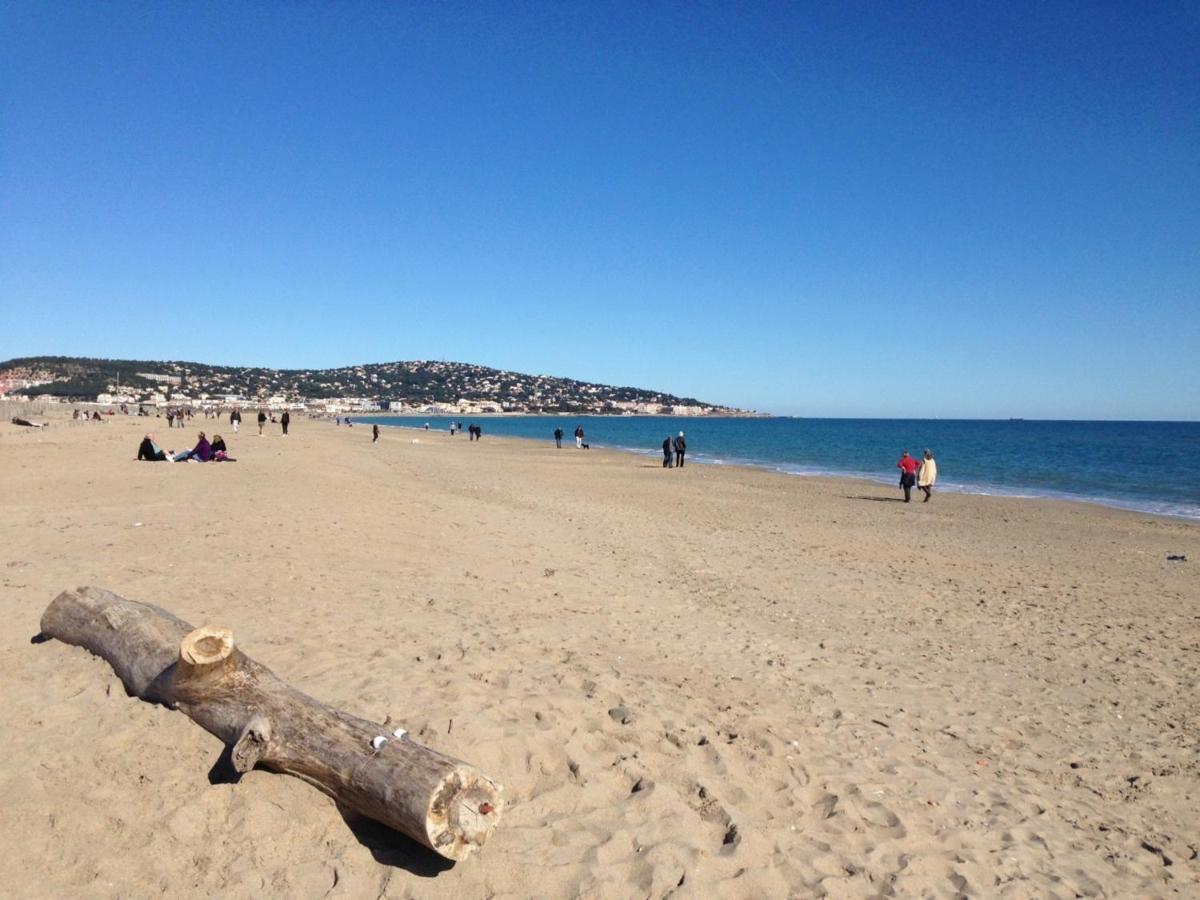 3P Climatise Avec Parking, Piscine, Proche Plage Et Commerces A Sete - Fr-1-338-497 Esterno foto